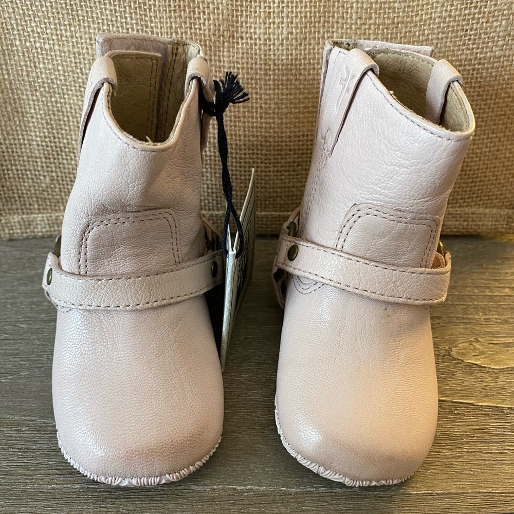 Small Frye Harness Booties